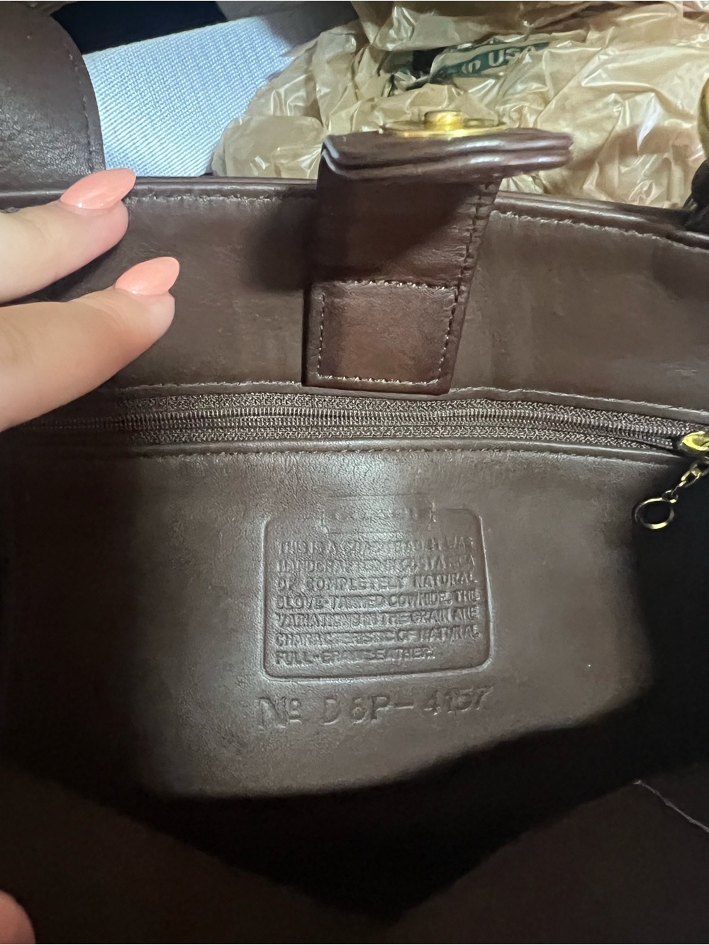 COACH vintage 1998 Soho Buckle Dark Mahogany Buckle Shoulder Bag - Picture 7 of 11